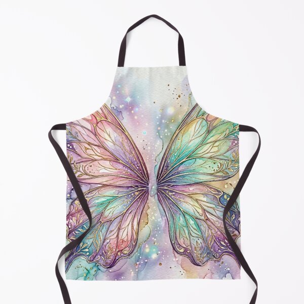 Item preview, Celestial Prism Butterfly Wings – Ethereal Watercolor Fantasy Illustration designed and sold by Dream Bloom Gallery.