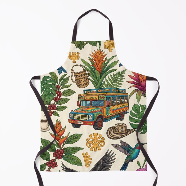 Item preview, Bogota Colombia Coffee Mountains Nature Beach Flowers Animals designed and sold by ART ATTACK ZONE.