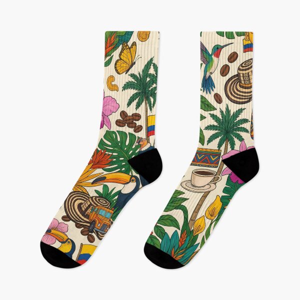 Item preview, Medellin Colombia Coffee Mountains Nature Beach Flowers Animals designed and sold by ART ATTACK ZONE.