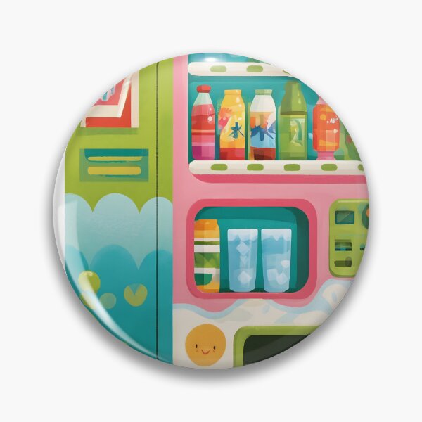 Item preview, Cute Pastel Vending Machine Drink Sticker designed and sold by AMIDATORA.