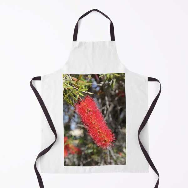 Item preview, Vibrant Red Australian Bottlebrush Flower Bloom designed and sold by 27Tammy27.