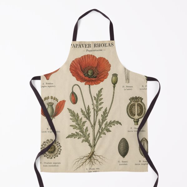 Item preview, Vintage Botanical Poppy Illustration designed and sold by Girlsale.