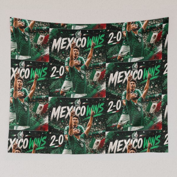 Item preview, Mexico Wins 2-0 designed and sold by pompom123.