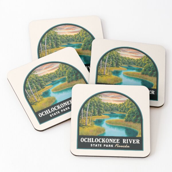 Item preview, Ochlockonee River State Park (Florida), USA designed and sold by PinkandP.