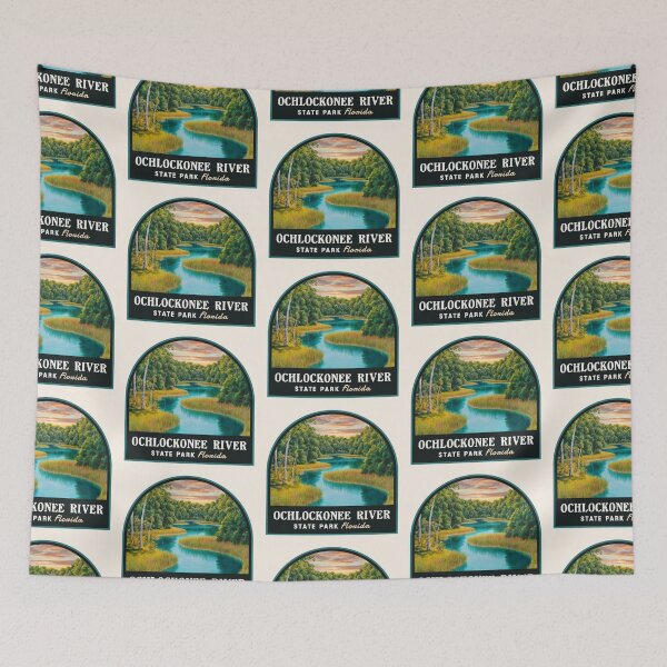 Item preview, Ochlockonee River State Park (Florida), USA designed and sold by PinkandP.