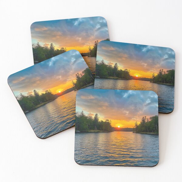 Item preview, Awesome Sunset on a Lake in a Forest! designed and sold by EACS Photo.