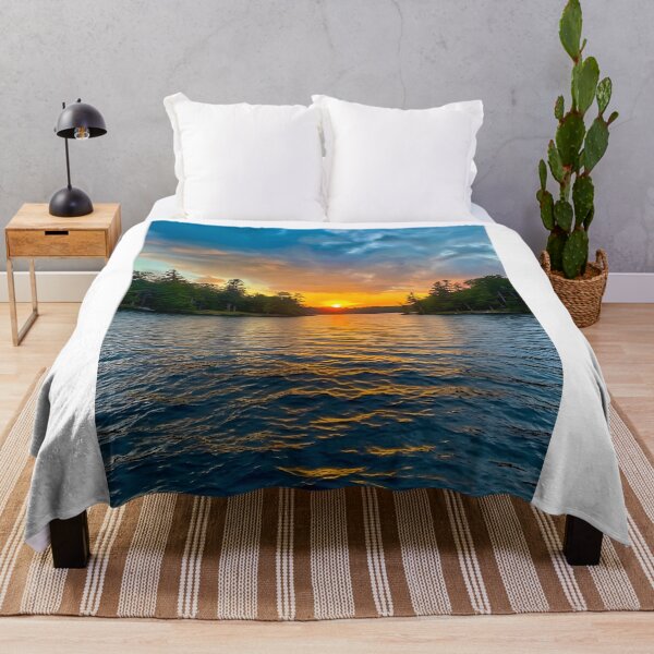 Item preview, Awesome Sunset on a Lake in a Forest! designed and sold by EACS Photo.