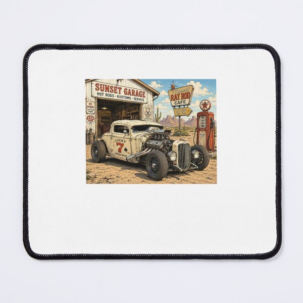 Item preview, Desert Hot Rod Garage – Vintage Rat Rod Workshop designed and sold by Fleetwood1994.