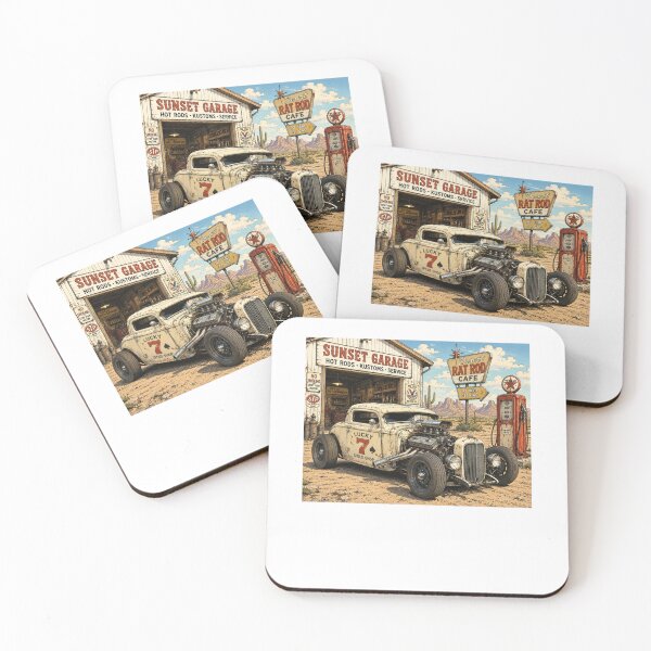 Item preview, Desert Hot Rod Garage – Vintage Rat Rod Workshop designed and sold by Fleetwood1994.