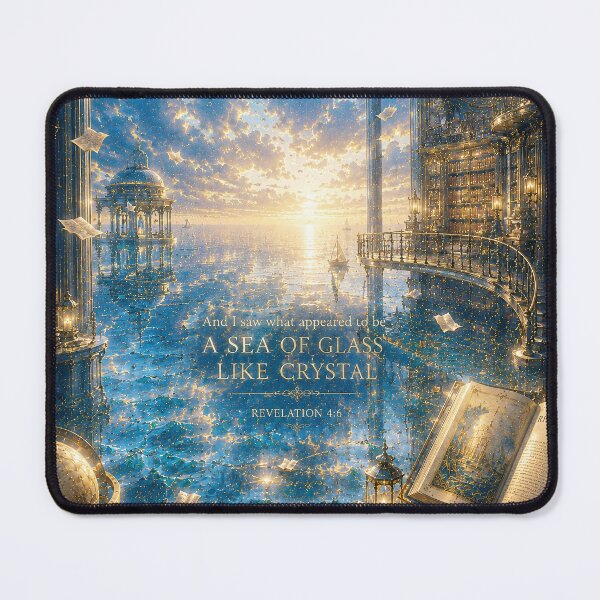 Item preview, Chapter 4 6 Faith Art Steampunk Library Blue Crystal Sea designed and sold by mizuNgrace.