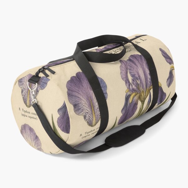 Aperçu de l'œuvre Illustration botanique vintage d'iris violet créée et vendue par Girlsale.