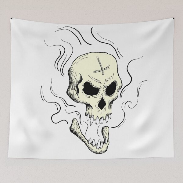 Item preview, Burning Skull designed and sold by DanielPowers.