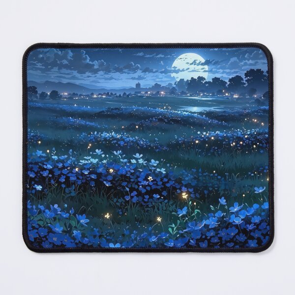 Item preview, Field of Midnight Blooms designed and sold by Darogapari.