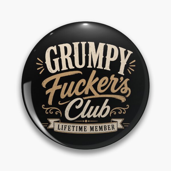 Item preview, Grumpy Fuckers Club Lifetime Vintage designed and sold by suhairee-studio.