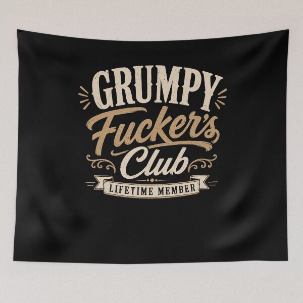 Item preview, Grumpy Fuckers Club Lifetime Vintage designed and sold by suhairee-studio.