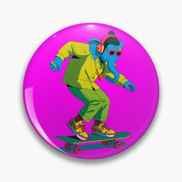 Item preview, Ganesha Skateboard Streetwear Halftone Pop Art designed and sold by PANNARUK THAILAND.