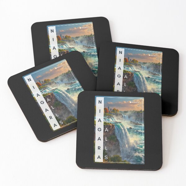 Item preview, Niagara Falls Waterfall Sunset View - Canada Souvenir designed and sold by twentytwo ART souvenir designs.