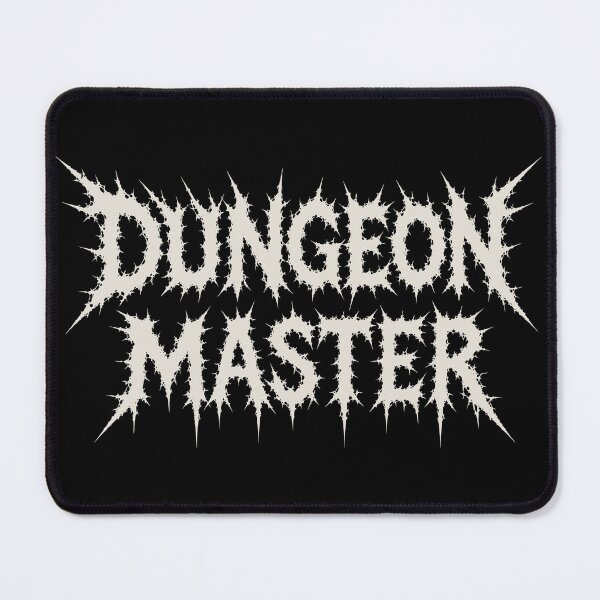 Item preview, Dungeon Master DnD Metal Font designed and sold by Eh Plus Designs.