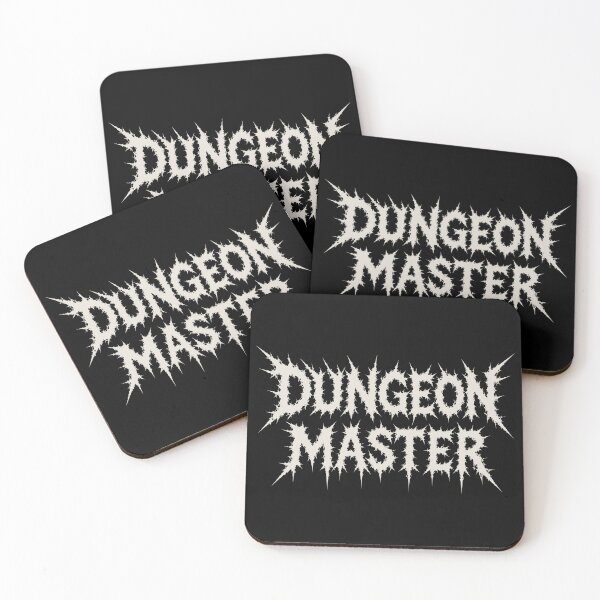 Item preview, Dungeon Master DnD Metal Font  designed and sold by Eh Plus Designs.