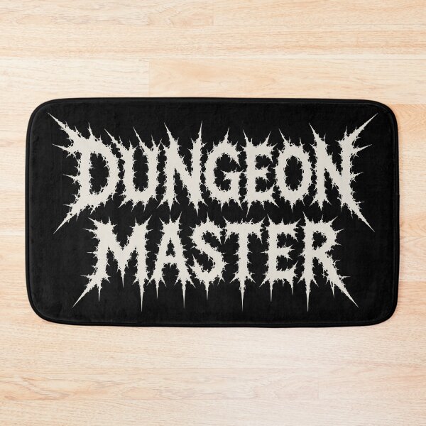 Item preview, Dungeon Master DnD Metal Font  designed and sold by Eh Plus Designs.
