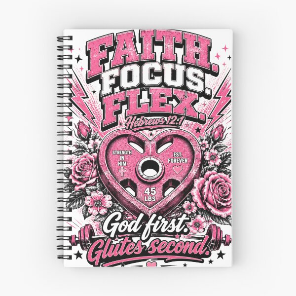 Item preview, Faith. Focus. Flex. – Hebrews 12:1 designed and sold by KDR-Designs.