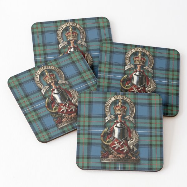 Item preview, Robertson Ancient Hunting Tartan and Arms for the Chief of Clan Donnachaidh designed and sold by Kirrindy Designs.