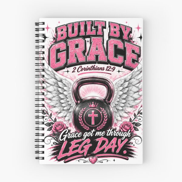 Item preview, Built By Grace – 2 Corinthians 12:9 designed and sold by KDR-Designs.