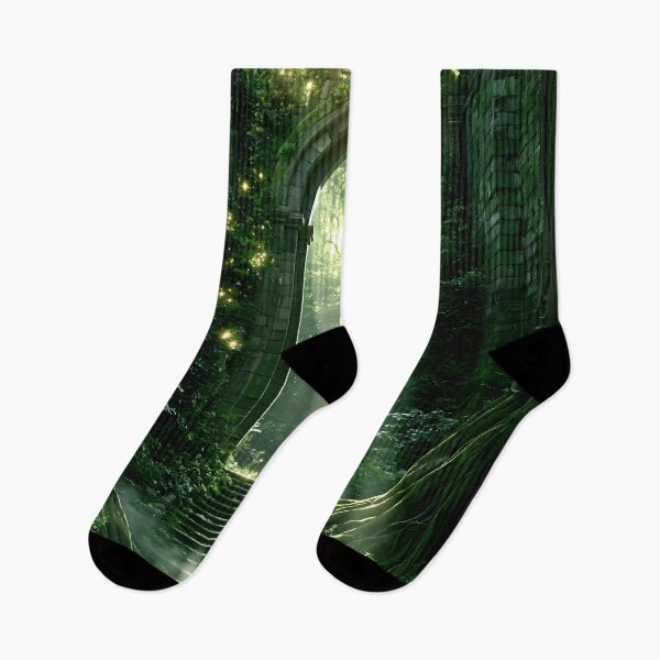 Item preview, Forgotten Temple Archway in Green Jungle designed and sold by NeoArvish.