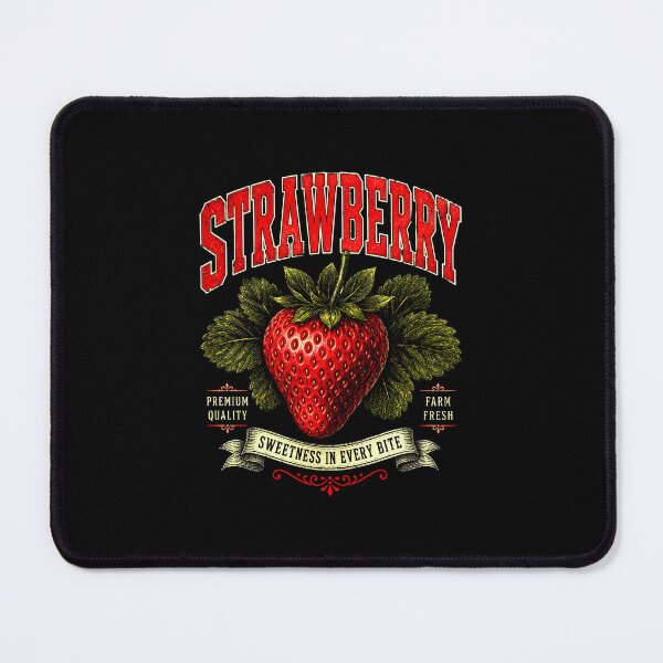 Item preview, Strawberry Vintage Label Farm Fresh designed and sold by graphixpolash.