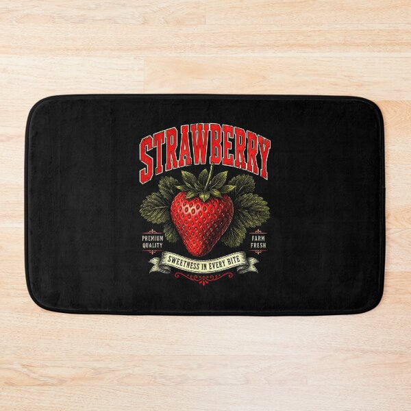 Item preview, Strawberry Vintage Label Farm Fresh designed and sold by graphixpolash.