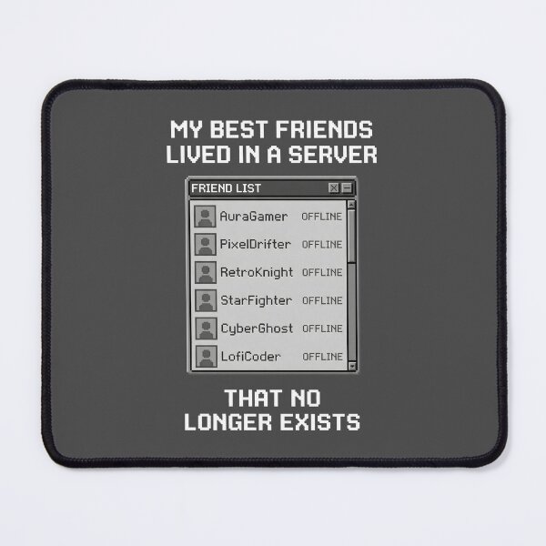 Item preview, Retro Gamer Offline Server List Nostalgia designed and sold by SplashTastic.