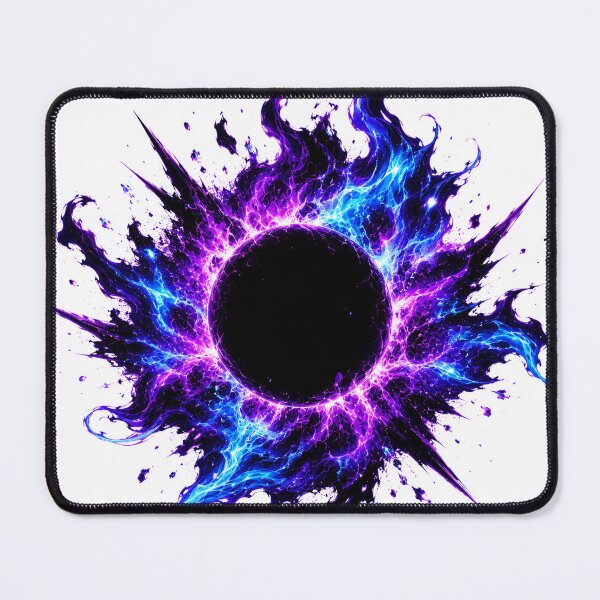Item preview, Void Inferno Cosmic Eclipse Fire Orb Artwork designed and sold by RiteshCenter .