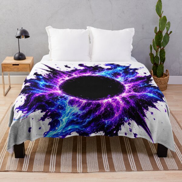 Item preview, Void Inferno Cosmic Eclipse Fire Orb Artwork designed and sold by RiteshCenter .