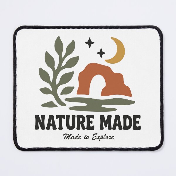 Item preview, Wild & Made Built by Nature – Retro Desert Arch Boho Graphic designed and sold by cladeart.