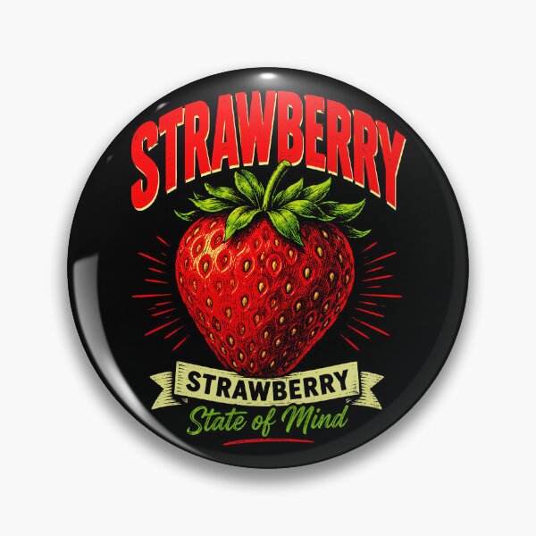 Item preview, Strawberry State of Mind Pop Art designed and sold by graphixpolash.