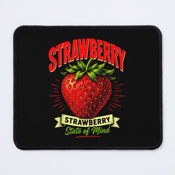 Item preview, Strawberry State of Mind Pop Art designed and sold by graphixpolash.