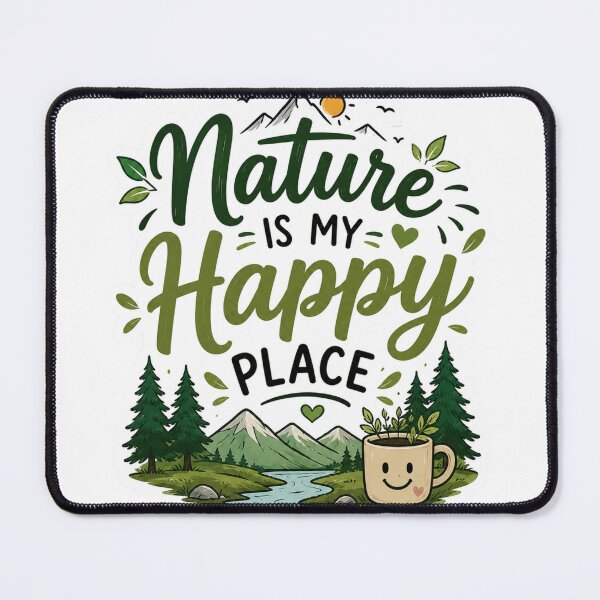 Item preview, Nature Is My Happy Place designed and sold by MR4me.