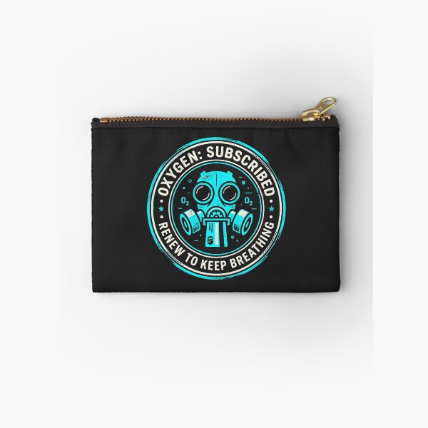 Item preview, Oxygen Subscription Corporate Dystopia Badge designed and sold by SplashTastic.