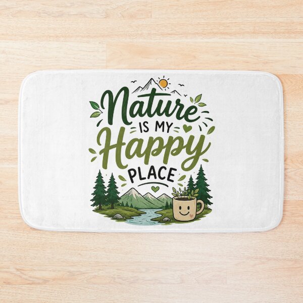 Item preview, Nature Is My Happy Place designed and sold by MR4me.