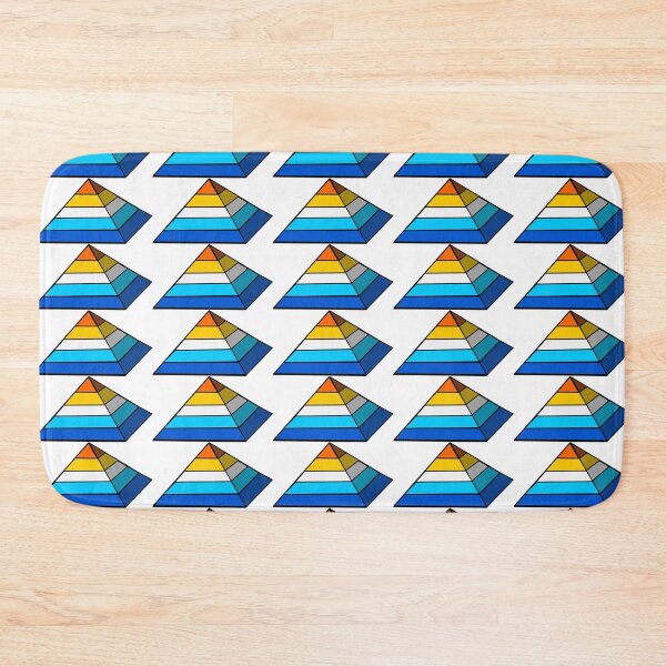 Item preview, Pyramid Pride Flag Aromantic Asexual designed and sold by HarveyHandcraftsandDesigns.