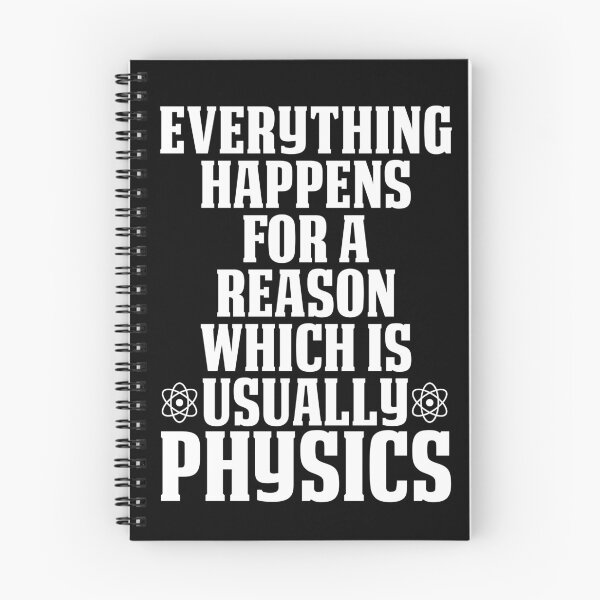Item preview, Everything Happens For A Reason Physics designed and sold by teeperfect.