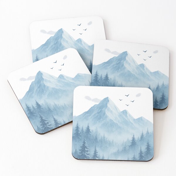 Item preview, Frozen Misty Wilderness designed and sold by Velvet-motive.