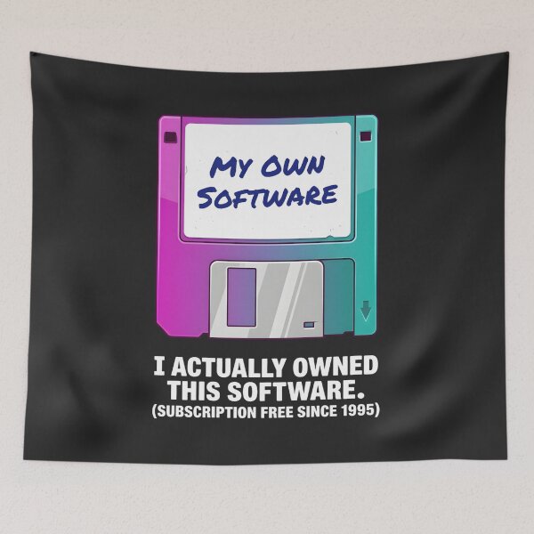 Item preview, Vintage Floppy Disk Subscription Free Software designed and sold by SplashTastic.