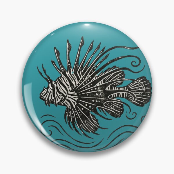 Item preview, Lionfish Black Ink designed and sold by Dudek Originals.