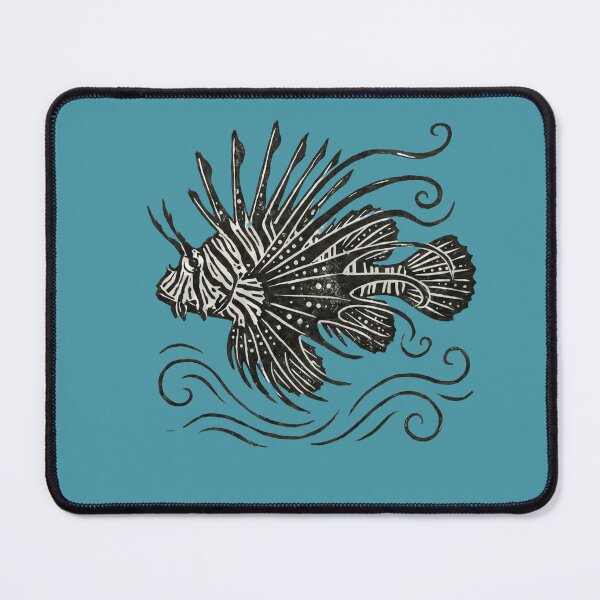 Item preview, Lionfish Black Ink designed and sold by Dudek Originals.