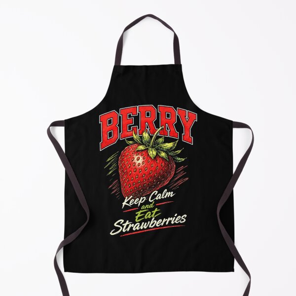Item preview, Berry Keep Calm Eat Strawberries  designed and sold by graphixpolash.