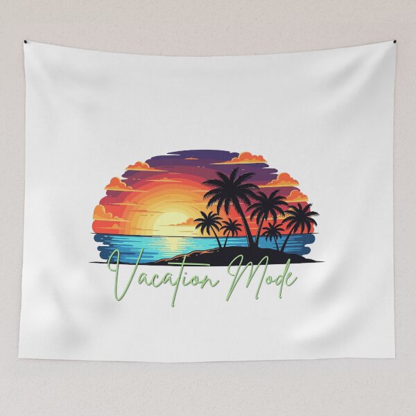 Item preview, Vacation Mode Sunset  designed and sold by SeaStarAlex.
