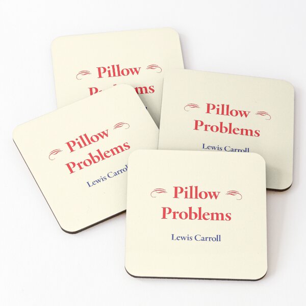 Item preview, Lewis Carroll, Pillow Problems designed and sold by CharlottePlaceArt.