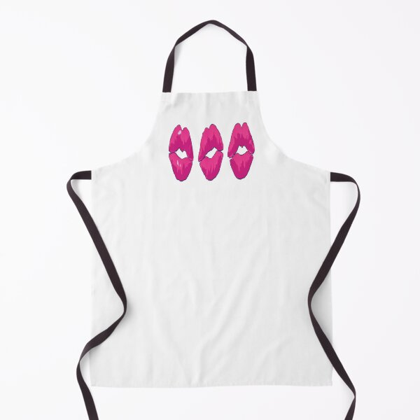 Item preview, Hot Pink Glossy Lips Pop Art designed and sold by tabe9001234.