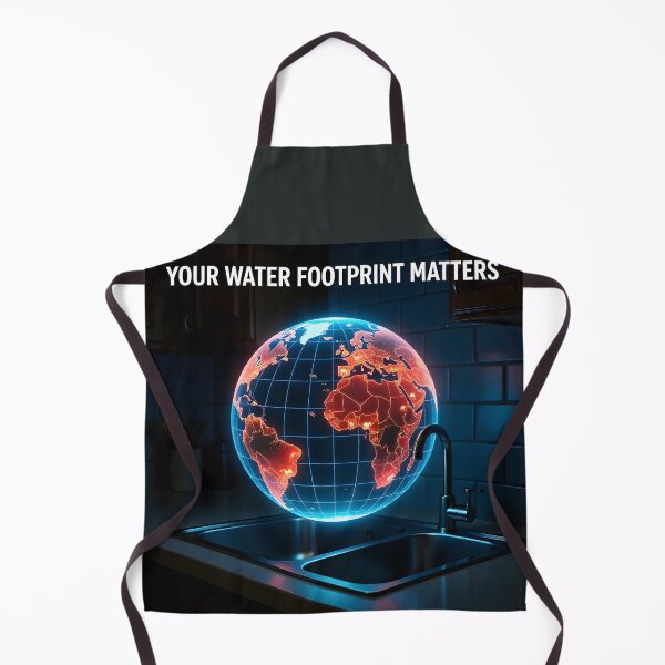 Item preview, Futuristic Water Conservation Ad | Holographic Drought Globe and Eco-Friendly Smart Home Tech designed and sold by Creative-RE.
